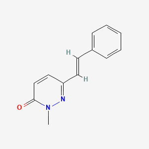 2-methyl-6-styryl-3(2H)-pyridazinone