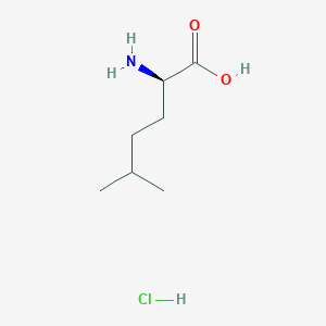 molecular formula C7H16ClNO2 B2450283 D-Homoleucine hydrochloride CAS No. 1369531-51-0