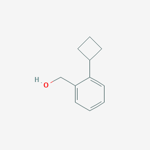 molecular formula C11H14O B2450511 (2-Cyclobutylphenyl)methanol CAS No. 1593904-09-6