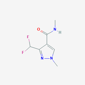 3-(difluoromethyl)-N,1-dimethylpyrazole-4-carboxamide