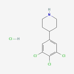 4-(3,4,5-Trichlorophenyl)piperidine hydrochloride