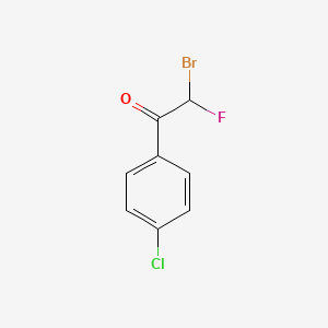 2-Bromo-4'-chloro-2-fluoroacetophenone