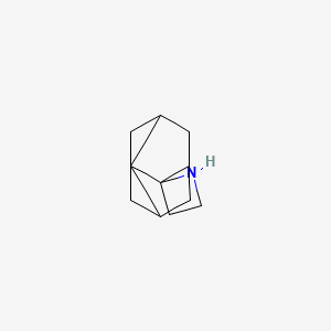 molecular formula C12H19N B2451043 Spiro[adamantane-2,2'-azetidine] CAS No. 59591-93-4