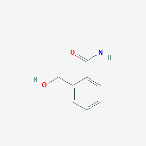 molecular formula C9H11NO2 B2451113 2-(hydroxymethyl)-N-methylbenzamide CAS No. 39976-03-9