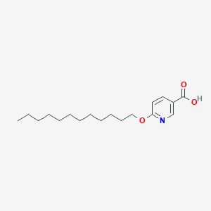 molecular formula C18H29NO3 B2451188 6-(Dodecyloxy)nicotinic acid CAS No. 79785-59-4