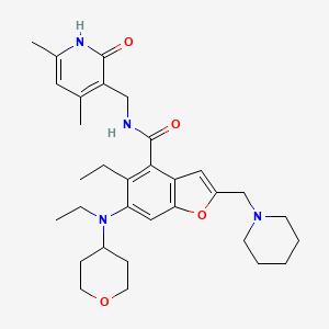 molecular formula C32H44N4O4 B2451217 EZH2-IN-15 