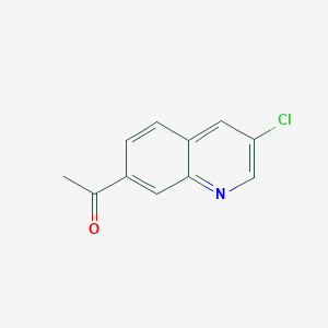 1-(3-Chloroquinolin-7-yl)ethanone