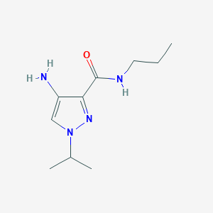 4-Amino-1-isopropyl-N-propyl-1H-pyrazole-3-carboxamide
