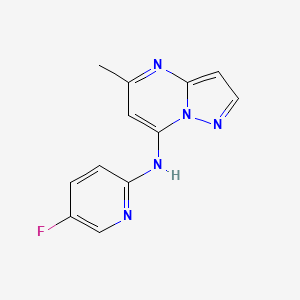 N-(5-fluoropyridin-2-yl)-5-methylpyrazolo[1,5-a]pyrimidin-7-amine