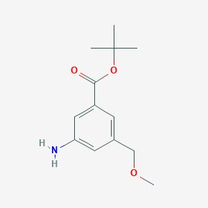 Tert-butyl 3-amino-5-(methoxymethyl)benzoate