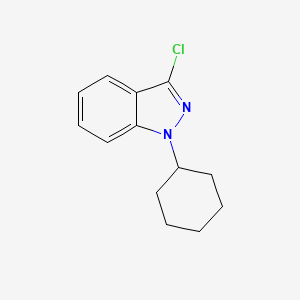 3-Chloro-1-cyclohexylindazole