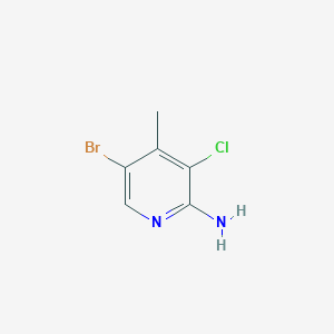 5-Bromo-3-chloro-4-methylpyridin-2-amine