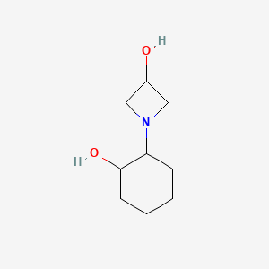 1-(2-Hydroxycyclohexyl)azetidin-3-ol