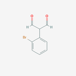 molecular formula C9H7BrO2 B2451577 2-(2-Bromophenyl)propanedial CAS No. 1057670-77-5