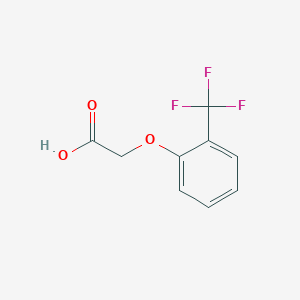 molecular formula C9H7F3O3 B2451599 2-[2-(Trifluoromethyl)phenoxy]acetic acid CAS No. 162922-18-1