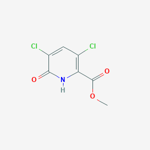 molecular formula C7H5Cl2NO3 B2451816 Methyl 3,5-dichloro-6-hydroxypicolinate CAS No. 2368871-72-9