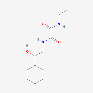 molecular formula C12H22N2O3 B2451855 N1-(2-cyclohexyl-2-hydroxyethyl)-N2-ethyloxalamide CAS No. 1351653-09-2