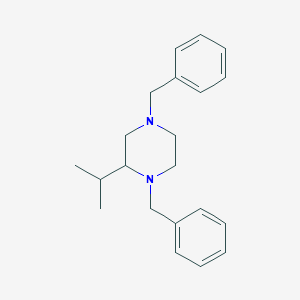 1,4-Dibenzyl-2-(propan-2-yl)piperazine