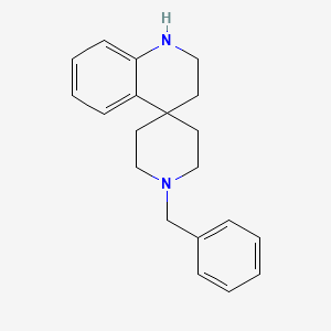 molecular formula C20H24N2 B2451882 1-benzyl-2',3'-dihydro-1'H-spiro[piperidine-4,4'-quinoline] CAS No. 873056-18-9