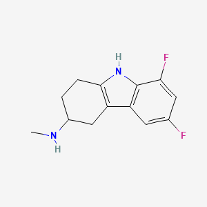 6,8-difluoro-N-methyl-2,3,4,9-tetrahydro-1H-carbazol-3-amine