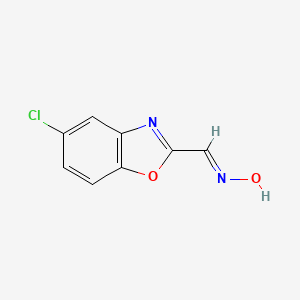5-Chloro-1,3-benzoxazole-2-carbaldehyde oxime