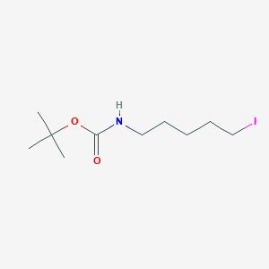 molecular formula C10H20INO2 B2451929 Tert-butyl 5-iodopentylcarbamate CAS No. 262278-05-7