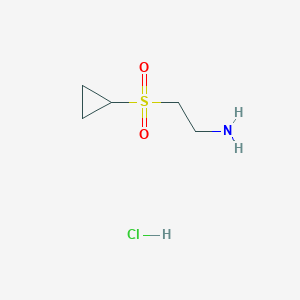 2-(Cyclopropanesulfonyl)ethan-1-amine hydrochloride