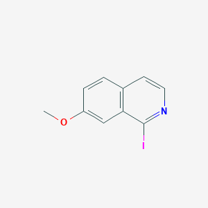1-Iodo-7-methoxyisoquinoline