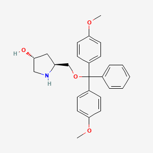 (3R,5S)-5-O-DMT-3-pyrrolidinol