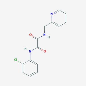 N'-(2-chlorophenyl)-N-(pyridin-2-ylmethyl)oxamide