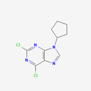 2,6-dichloro-9-cyclopentyl-9H-purine