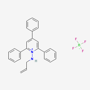2,4,6-Triphenyl-1-[(prop-2-en-1-yl)amino]pyridin-1-ium tetrafluoroborate