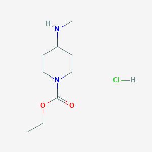 Ethyl 4-(methylamino)piperidine-1-carboxylate hydrochloride