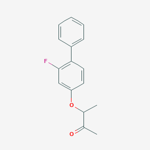 3-[(2-Fluoro[1,1'-biphenyl]-4-yl)oxy]-2-butanone