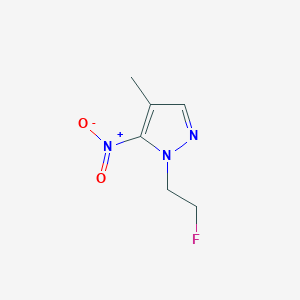 1-(2-Fluoroethyl)-4-methyl-5-nitro-1H-pyrazole