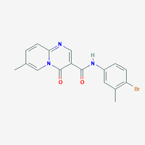 N-(4-bromo-3-methylphenyl)-7-methyl-4-oxo-4H-pyrido[1,2-a]pyrimidine-3-carboxamide