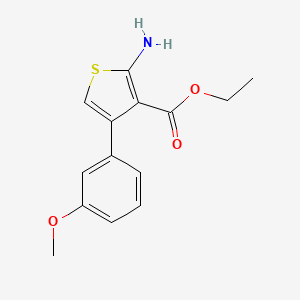 Ethyl 2-amino-4-(3-methoxyphenyl)thiophene-3-carboxylate