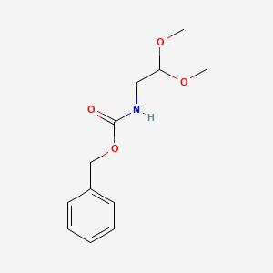 molecular formula C12H17NO4 B2452710 2-(Cbz-amino)acetaldehyde Dimethyl Acetal CAS No. 114790-39-5; 66417-73-0