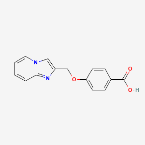 4-(Imidazo[1,2-a]pyridin-2-ylmethoxy)benzoic acid