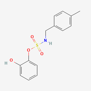 2-hydroxyphenyl-N-(4-methylbenzyl)sulfamate