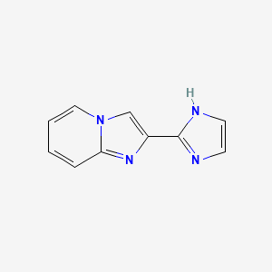 2-{imidazo[1,2-a]pyridin-2-yl}-1H-imidazole