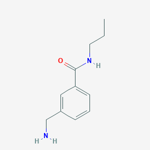3-(aminomethyl)-N-propylbenzamide