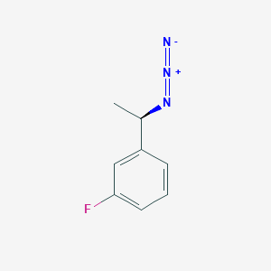 1-[(1R)-1-azidoethyl]-3-fluorobenzene