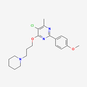 molecular formula C20H26ClN3O2 B2452800 Sigma-1 receptor antagonist 2 