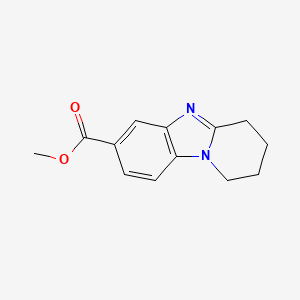 Methyl 1,2,3,4-tetrahydropyrido[1,2-a]benzimidazole-7-carboxylate