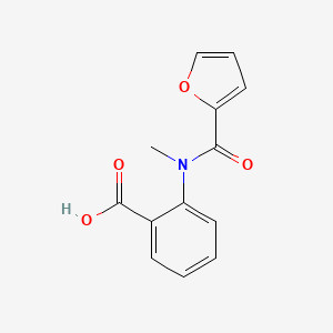 2-[(Furan-2-carbonyl)-methylamino]benzoic acid