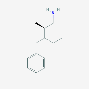 molecular formula C13H21N B2452858 (2R)-3-Benzyl-2-methylpentan-1-amine CAS No. 2248219-92-1