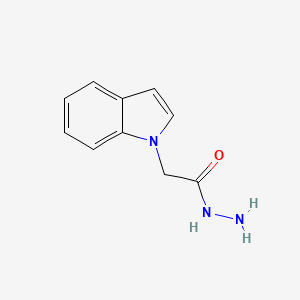 molecular formula C10H11N3O B2452863 2-(1H-indol-1-yl)acetohydrazide CAS No. 190271-93-3