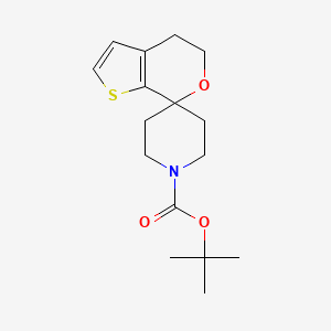 Tert-butyl 4',5'-dihydrospiro[piperidine-4,7'-thieno[2,3-c]pyran]-1-carboxylate