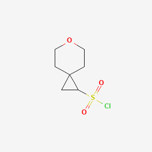 B2452978 6-Oxaspiro[2.5]octane-2-sulfonyl chloride CAS No. 2137599-13-2